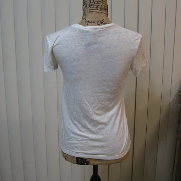 NWT Express white You Go Girl graphic t shirt top XS extra small - Picture 4 of 6